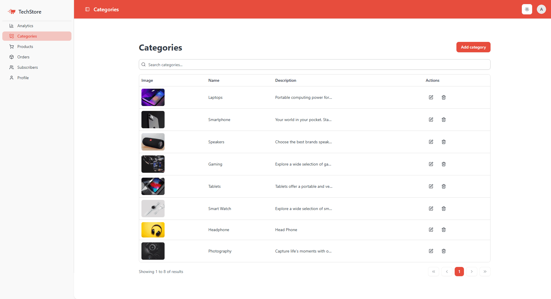 TechStore - E-commerce screenshot 3